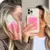Stiker za mobilni telefon Octobuddy, Roze