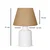 Opviq AYD 3161 Stona lampa, Smeđe-Bela