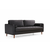 ATELIER DEL SOFA Sofa trosed Rome Black