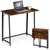 ModernHome sklopivi radni sto 80 × 45 cm, loft, tamno drvo