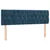 Vidaxl Box spring postelja z vzmetnico temno modra 140x190cm žamet
