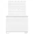 vidaXL Box spring postelja z vzmetnico bel 100x200 cm umetno usnje