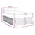 vidaXL vidaXL Box spring postelja z vzmetnico modra 160x200 cm blago, (21307308)