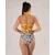 Copacabana Glam Bikini Kopalke Sončnično Rumene - M
