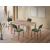 Hanah Home Trpezarijski sto Asos-2971, 140x75x80, Beli