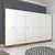 Hanah home Ormar 243x181x47,6cm Orah
