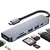 KEDO USB priklopna postaja tip C na HDMI, 2x USB3.0, 1x USB tip C, microSD/SD