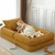 Atelier Del Sofa Exclusive 150 dečiji ležaj od sunđera 90 × 45 × 150 cm, senf žuta