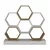 HANAH HOME Polica za knjige Cicek White Oak