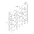 Hanah Home Polica za knjige HC107 2552