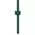 Ograda od žičane mreže sa stupovima čelična 25 x 0,75 m zelena
