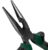 STALCO ravne klešče z dolgim nosom 160 mm