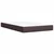 vidaXL vidaXL Box spring postelja z vzmetnico temno rjava 120x190 cm blago, (21305269)