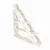 Hanah Home Polica 120x131,8x25cm Bela