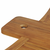 vidaXL Zunanja barska miza iz tikovine 155x53x105 cm