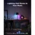 Govee - LED RGBICWW Prigušiva stona lampa CLASSIC MATTER LED/10W/5V Wi-Fi