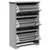 Stalak za cipele BODO sivi 80x35x118 cm
