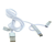 Podatkovni kabel iz USB-A na MicroUSB 2.0/USB-C/Lightning, 1.00 m