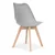 ModernHome Set trpezarijskih stolica Filipo, 4 komada, Sivi