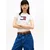 Tommy Jeans Majica DW0DW22781 Écru Regular Fit