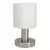 Eglo 31841 - Stona lampa MONTETTO 1xE14/40W/230V bela/matni hrom