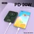 MOXOM Eksterna baterija MagSafe MX-PB110 LED PD20W, 5000mAh, Crna
