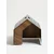 Hanah Home Kućica za kućne ljubimce Vidar, 50x50x50 cm, Crna