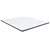Vidaxl Boxspring postelja temno siva iz blaga 180x200 cm