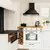 Klarstein Montblanc, kuhinjska napa, 610 m3 / h, 165W, 2x1,5W LED, ovjesna šipka, crna
