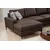 Atelier del Sofa Ugaona garnitura 90x90x155cm Braon
