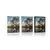 Plakat drevo pod zvezdnatim nebom - 20x30 black