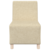 Modularna sofa bez naslona 2 pcs Krema 55 x 74 x 82 cm tkanina