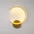 Opviq Moon 13329 Zidna lampa, Zlatna