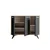 Hanah Home Komoda Piffa 100x82x35cm Hrast-Antracit