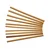 Set of 10 bamboo straws, 19 cm - Natural Elements