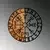 Wallity Zidna dekoracija Vegvisir-331, ?56cm, Hrast
