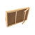 Kesper Lesena servirna mizica za v posteljo 50 x 30,5 x 23 cm
