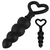 SuperLove Silicone Anal Beads Black