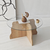 Hanah Home Klub sto Butterfly, Krem