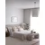 Atelier del Sofa Tabure 106x45x46cm, Belo