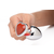Booty Sparks Gemstones Red Jasper Heart Anal Plug Large