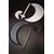 Set za serviranje sushija KILLSTAR - Crescent - črno-belo - KSRA009370