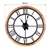 Wallity Zidni sat Roman, 80x80 cm, Crno-braon