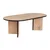 Hanah Home Klub sto Sable, 119x40x60cm, Braon