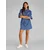 Calvin Klein Jeans Dolga srajca moder denim
