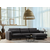 ATELIER DEL SOFA Lily Corner Right Grey