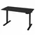 ModernHome električni radni sto 140 × 60 cm, podesiva visina 72–118 cm, crni