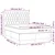 Vidaxl Box spring posteljni z vzmetnico črn 140x190 cm blago