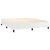 Vidaxl Box spring postelja z vzmetnico bel 160x200 cm umetno usnje