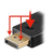 Adapter Displayport M - VGA F